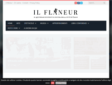 Tablet Screenshot of ilflaneur.com